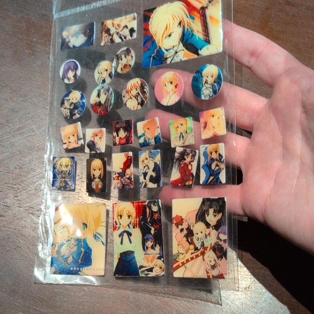 Fate Stay Night Stickers